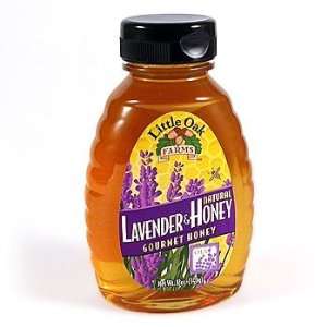 Gourmet Natural Lavender Honey Little Oak Farms 12oz  
