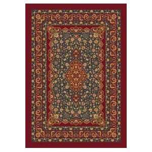   Tiraz Tapestry Red Traditional 7.7 SQUARE Area Rug