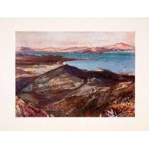  1906 Color Print Landscape Battlefield Marathon Fulleylove 