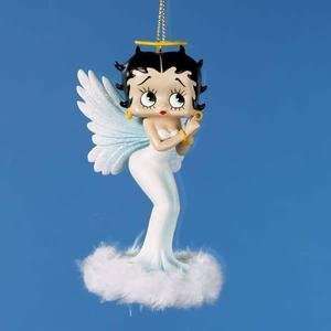  Sexy Betty Boop Angel With Feathers Christmas Ornament 