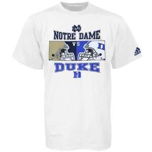 adidas Notre Dame Fighting Irish vs. Duke Blue Devils White Main Event 