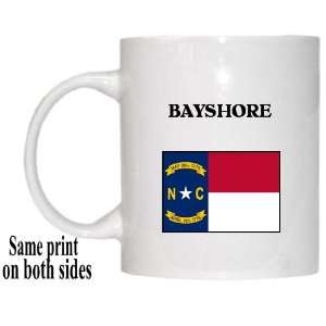 US State Flag   BAYSHORE, North Carolina (NC) Mug 
