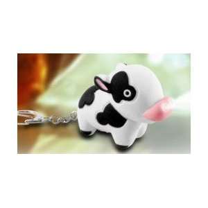  Led Milk Cow Sound Keychain Light Toys & Games