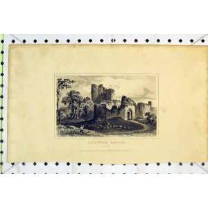   Dugdales Print View Ruins Saltwood Castle Kent England
