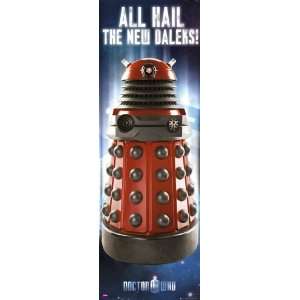 Doctor Who   TV Show Door Poster (Hail The New Daleks) (Size 21 x 