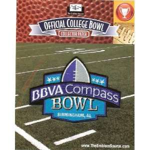 2012 BBVA Compass Bowl Patch   SMU vs Pittsburgh  Sports 