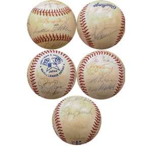  Autographed 1979 Japan MLB Stars Basseball   Sports 