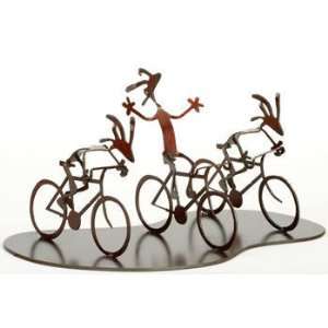 Road Bike Metal Sculpture ~ Finish Line