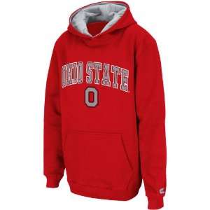  Ohio State Buckeyes Youth Scarlet Automatic Pullover Hoody 