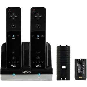Nyko 87016 Charge Station Wii Black 743840870166  