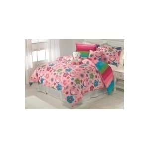   Frendship Full / Queen Comforter with Shams and Pillow