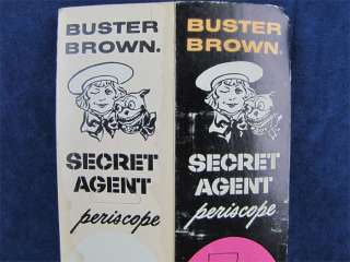 Buster Brown Secret Agent Spy Periscope 1945 1956  
