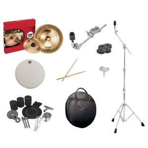  Sabian B8 Pro Effects Pack with Convertible Cymbal Boom 