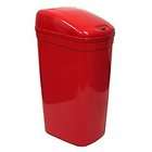  Infrared Automatic Sensor Opening Touchless Trash Can DZT 33 1 Red