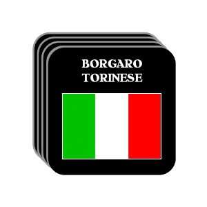  Italy   BORGARO TORINESE Set of 4 Mini Mousepad Coasters 