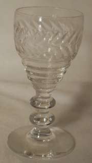 BRYCE crystal pattern # 575 1 Cordial Glass or Goblet  