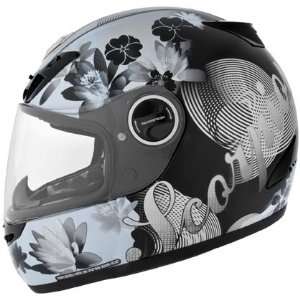  SCORPION EXO 400 Lilly Black Full Face Helmet (XS 