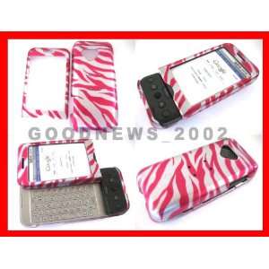  T MOBILE HTC G1 G 1 GOOGLE PHONE COVER CASE ZEBRA S RED 