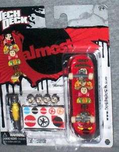 TECH DECK FINGERBOARD 96 mm. (ALMOST TOREY PUDWILL )  