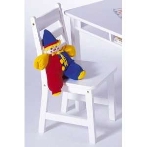 White Childs Chair Set by Lipper 