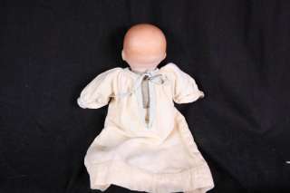 L147 ANTIQUE PORCELAIN COMPOSITION CLOTH BODY BABY DOLL  