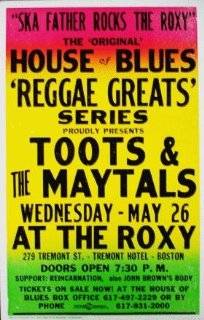 Toots and the Maytals  Store   Toots and the Maytals Posters