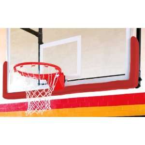  Fisher Basketball Goal Edge Padding Kits RED 72 L X 15 H 