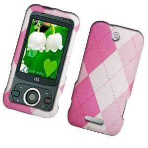  X500 Fabric Pink Argyle 406 with Pry Faceplate Opening Removal Tool 