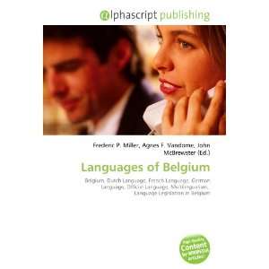  Languages of Belgium (9786133826922) Books