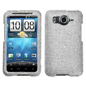  Silver Beling Diamante Protector Cover Case for HTC 