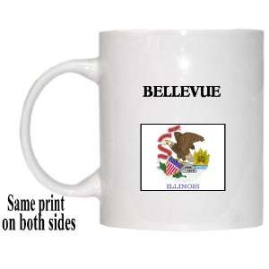  US State Flag   BELLEVUE, Illinois (IL) Mug Everything 