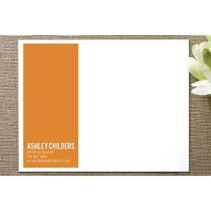  Citrus Chevron Business Stationery Cards Health 
