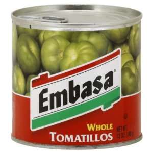  Embasa, Tomatillo Whole, 12 OZ (Pack of 12) Health 