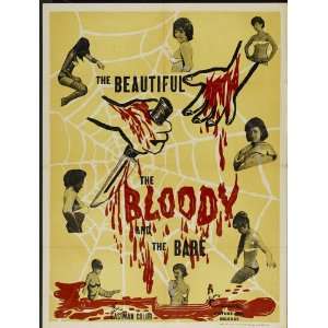  The Beautiful the Bloody and the Bare (1964) 27 x 40 Movie 