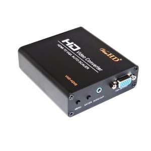   Analog Stereo Audio Output Converter (The Most Advanced HDMI to VGA