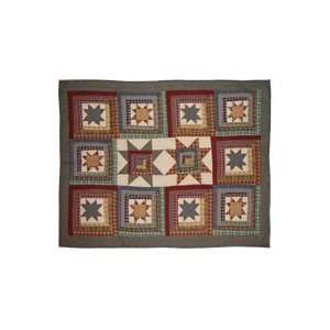  A Patchwork Theme Cottage Star Quilt Crib 36x46 Baby