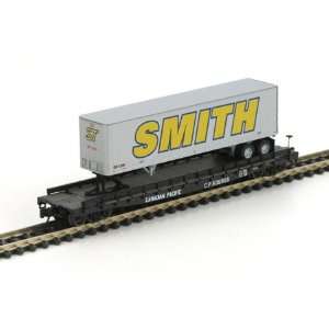  N RTR 53 GSC TOFC Flat w/40 Trailer, CPR #2 Toys 