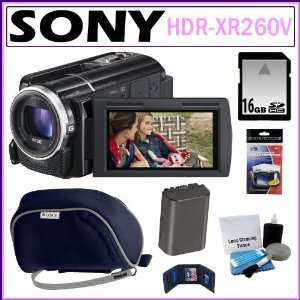 MP Camcorder with 30x Optical Zoom and 160GB HDD + 16GB SDHC + Sony 