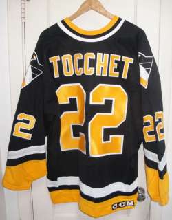 Pittsburgh Penguins RICK TOCCHET Game Style Pro Stock Issued NHL 