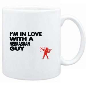  Mug White  I AM IN LOVE WITH A Nebraskan GUY  Usa States 
