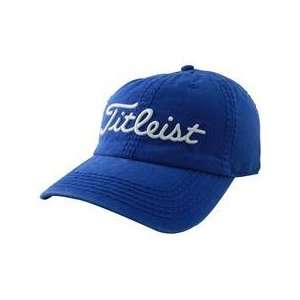  Titleist Garment Washed Hat   Royal   2012 Sports 