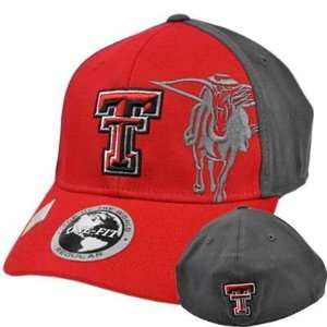  NCAA Texas Tech Masked Riders Top of the World Red Gray 