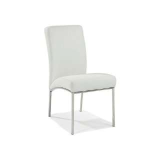   Home Collection KC 1021 18 Tipo Dining Chair in White