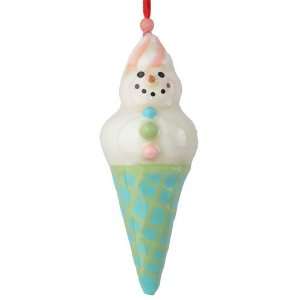  Snowman Ice Cream Cone