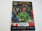 2002 WORLD CUP KOREA / JAPAN TIME DEDICATED TO YOU ISSUED BY BULMERS