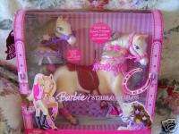 Barbie Stable Dress Up Styles Tawny Horse & Accessories 27084364378 