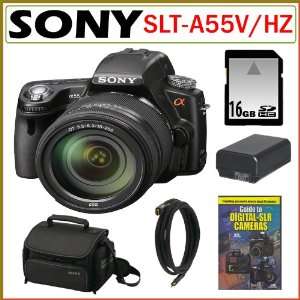   Zoom Lens + 16GB SDHC + SONY CASE + REPLACEMENT BATTERY + MINI HDMI