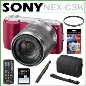   Zoom Lens + Sony 16GB SDHC + Sony Remote + Hoya Lens Filter + Sony