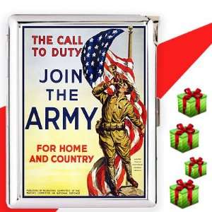    join the army call to duty Cigarette Case Lighter 