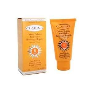 Clarins   Clarins Sun Wrinkle Control Cream Rapid Tanning  75ml/2.5oz 
